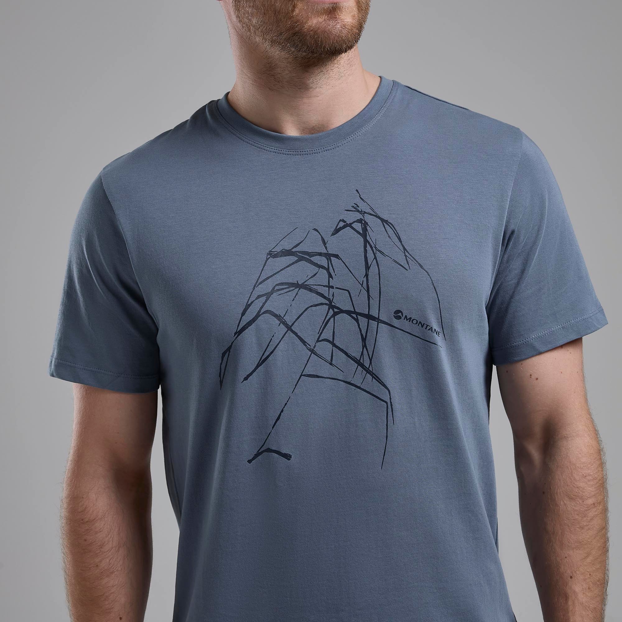 Montane Men's Abstract Mountain T-Shirt - Image 8