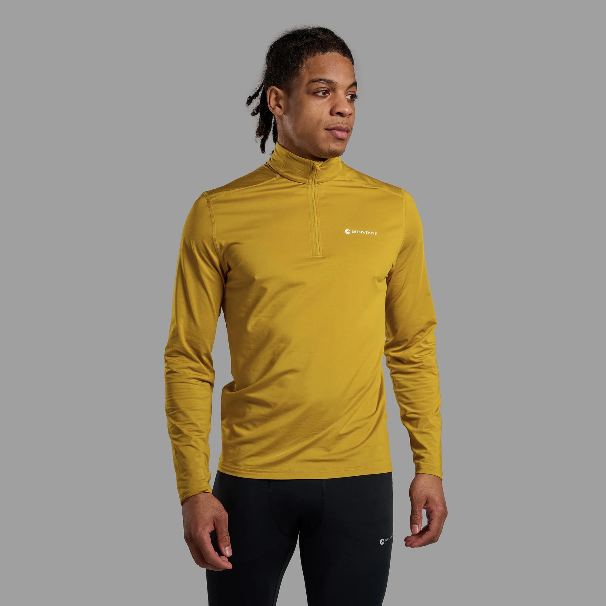Montane Men's Dart XT Thermal Zip Neck Long Sleeved Top - Image 10