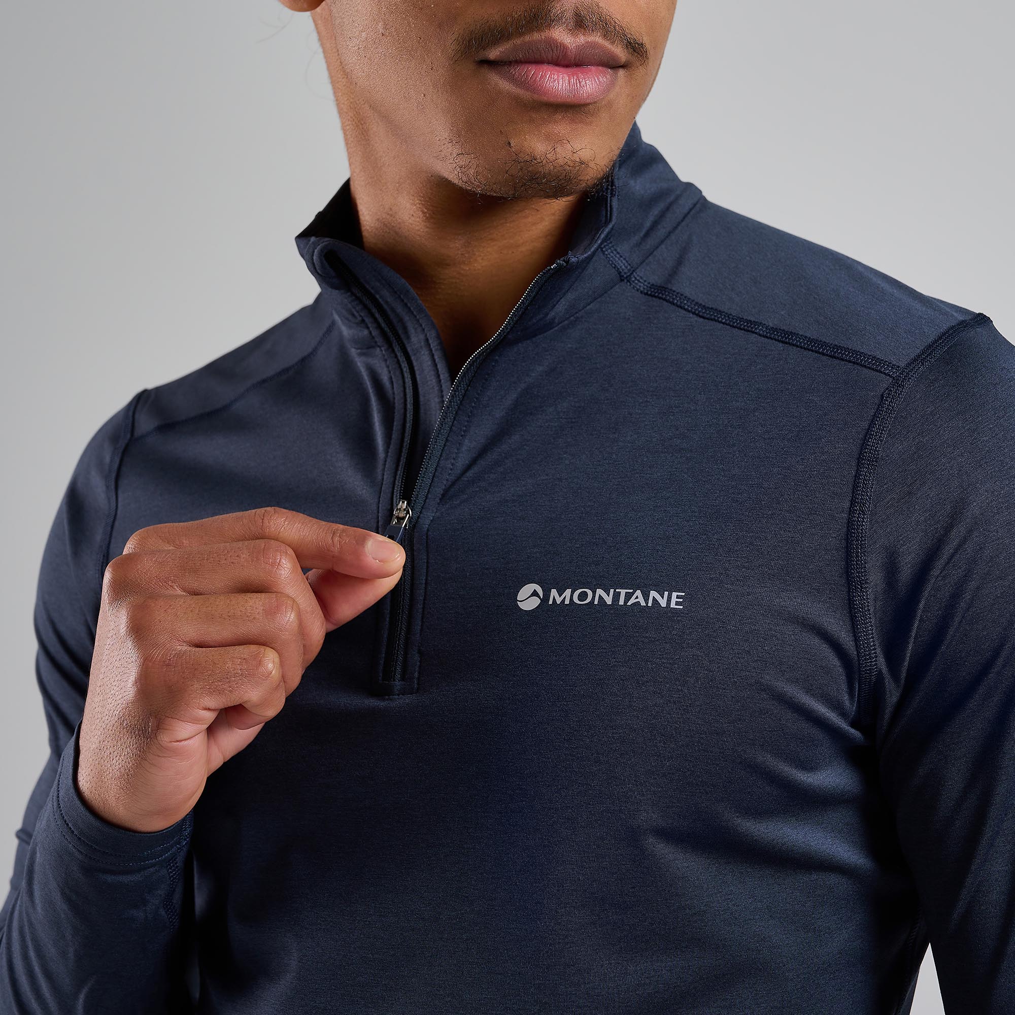 Montane Men's Dart XT Thermal Zip Neck Long Sleeved Top - Image 14