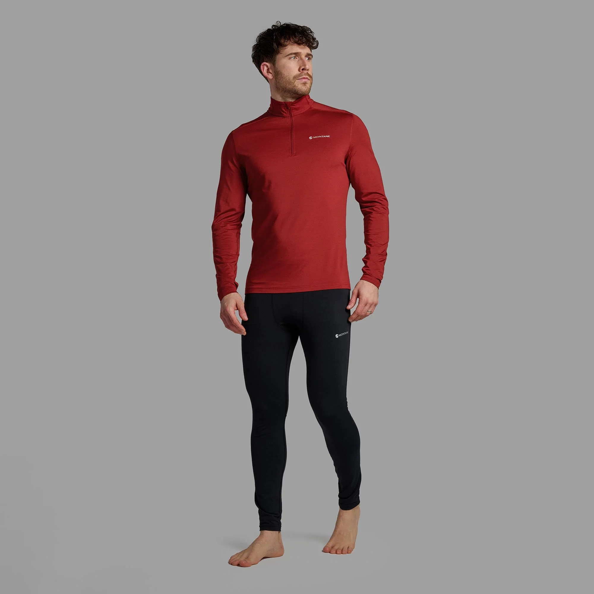 Montane Men's Dart XT Thermal Zip Neck Long Sleeved Top - Image 26