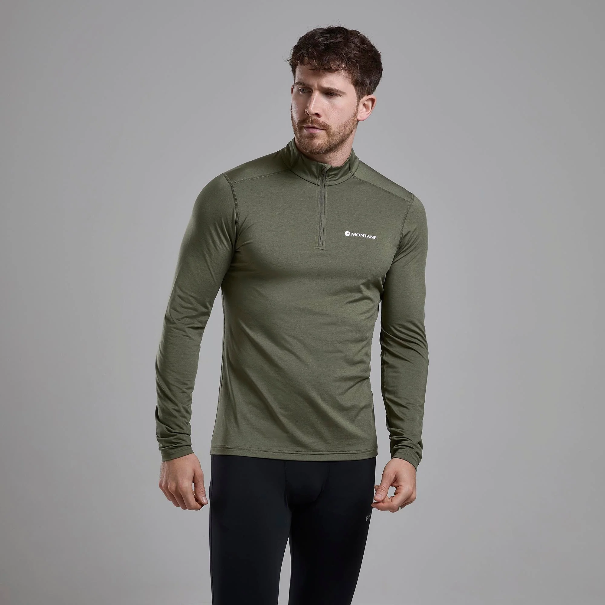 Montane Men's Dart XT Thermal Zip Neck Long Sleeved Top - Image 4