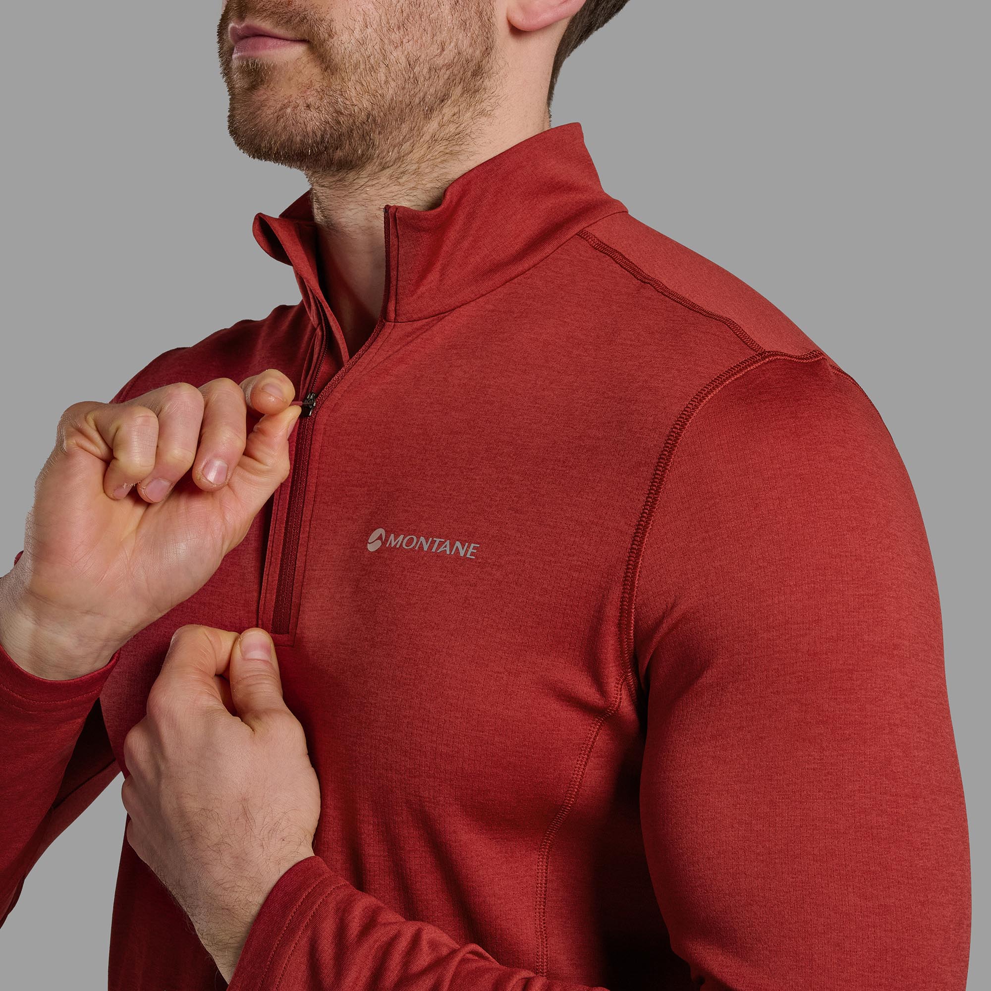 Montane Men's Dart Zip Neck T-Shirt - Image 22