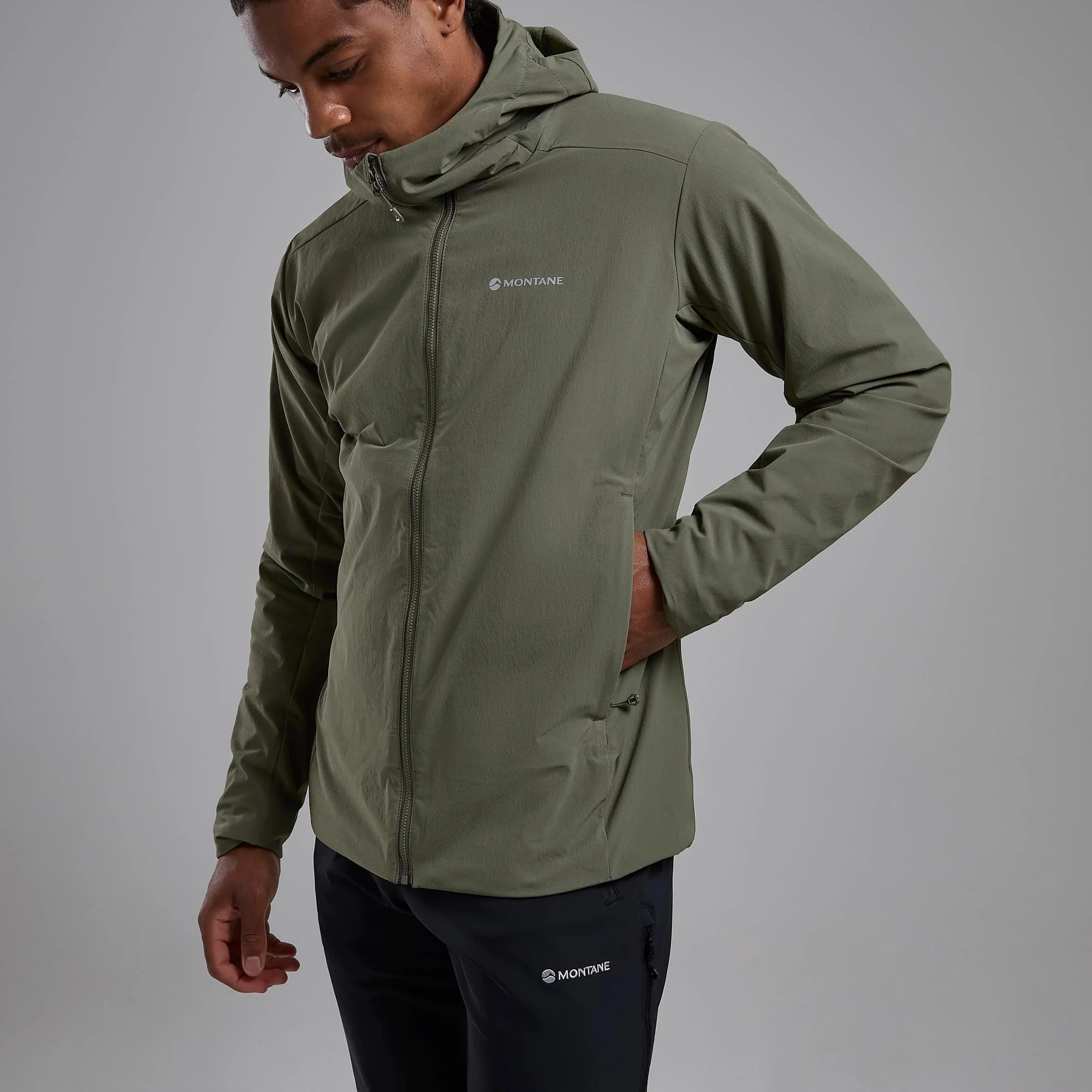 Montane Men's Khamsin Hooded Softshell Jacket - Image 10