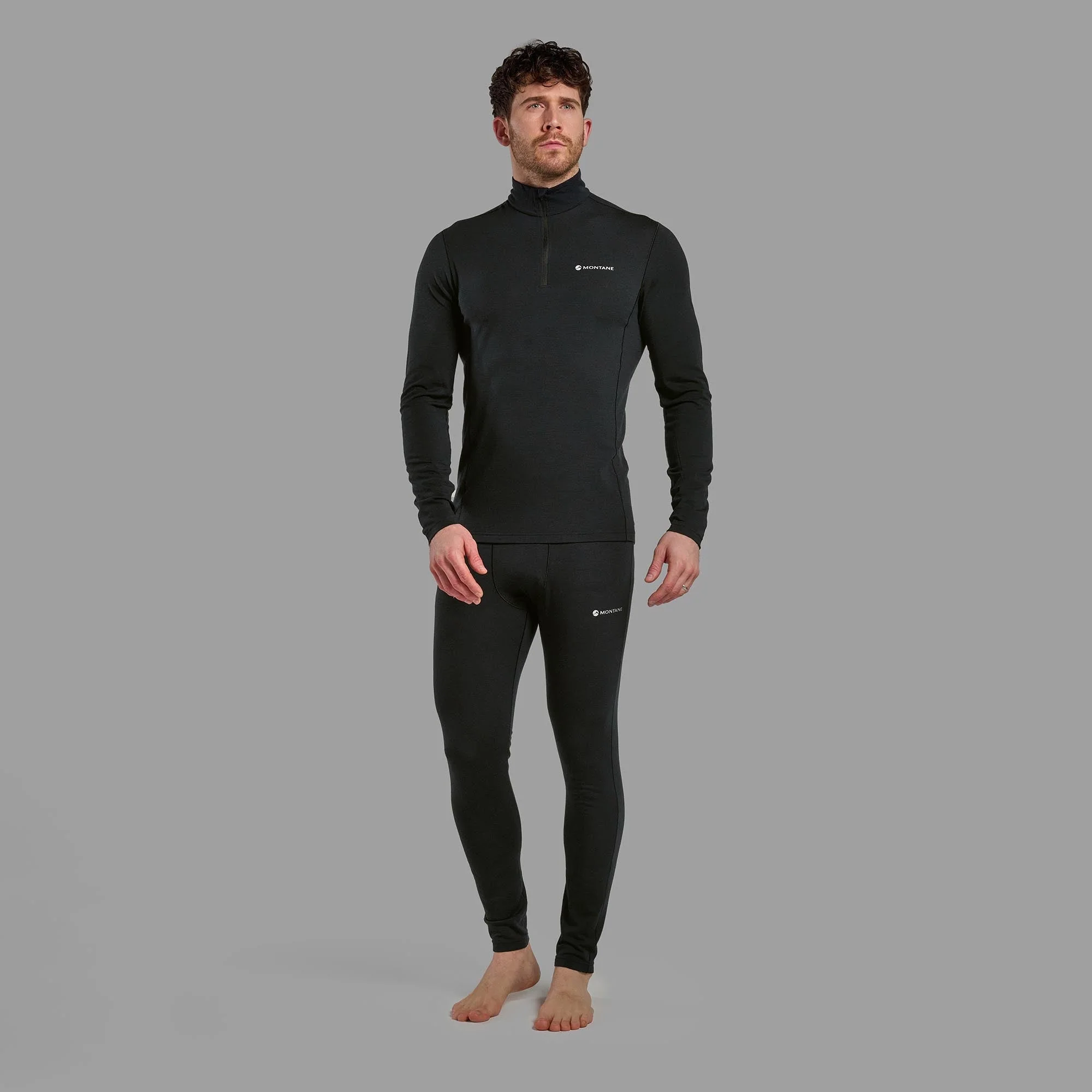 Montane Men's Malli Long Sleeve Zip Merino T-Shirt - Image 4