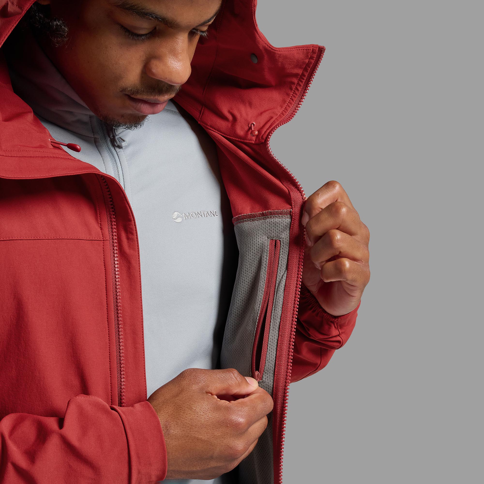 Montane Men's Tenacity Hooded Softshell Jacket - Image 14