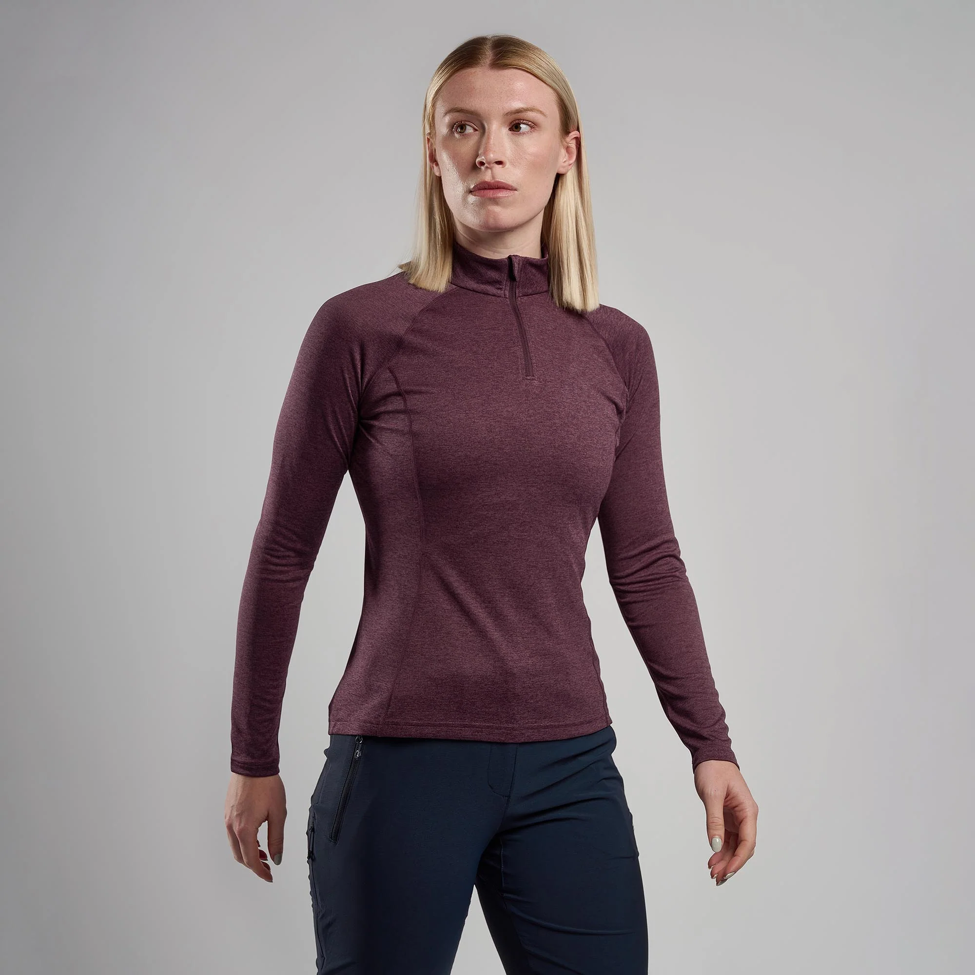 Montane Women's Dart Zip Neck T-Shirt - Image 31